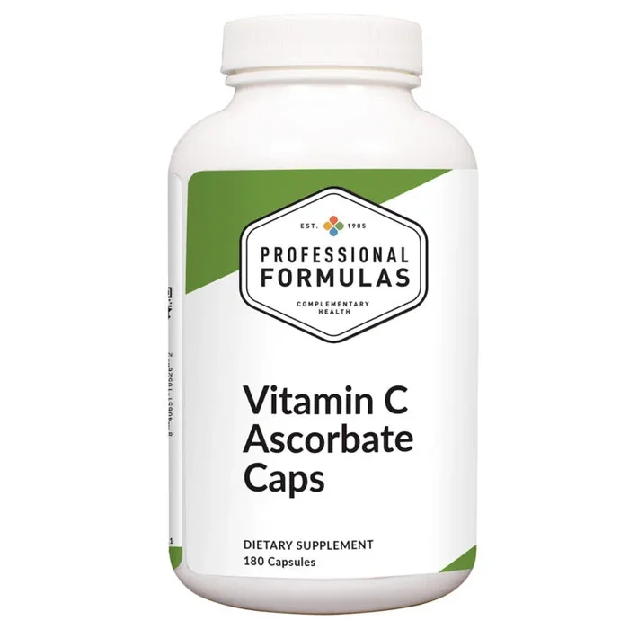 Vitamin C Ascorbate Caps – 180 Capsules