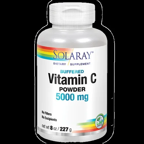 Vitamin C Buffered Unflavored 8 oz Solaray S44973