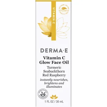 Vitamin C Glow Face Oil 1 fl oz by Derma E Natural Bodycare