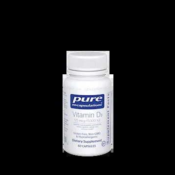 Vitamin D3 125 mcg (5,000 IU) 60 vcaps