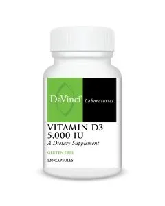 Vitamin D3 5000 IU (120) by DaVinci Labs