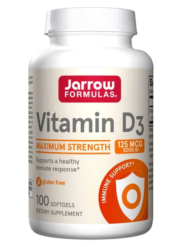 Vitamin D3 5000iu by Jarrow Formulas