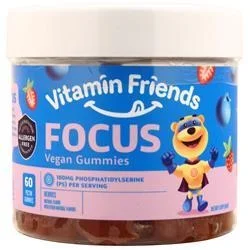 Vitamin Friends Focus Vegan Gummies Berries 60 gummy