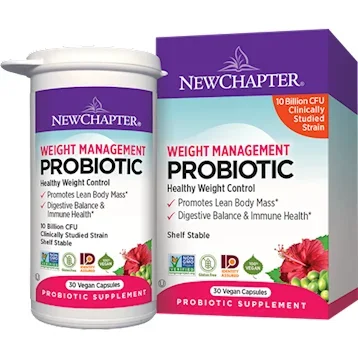 Weight Management Probiotic 30 vegcaps by New Chapter
