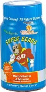 Wellgenix Super Bears Multi-Vitamin 60 Gummy Bears