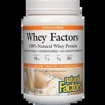 Whey Factors Unflavored Powder 12 oz