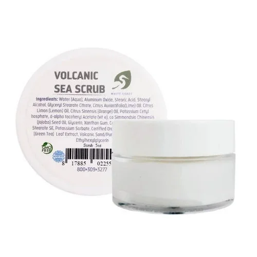 White Egret, Volcanic Sea Scrub, .5 Oz