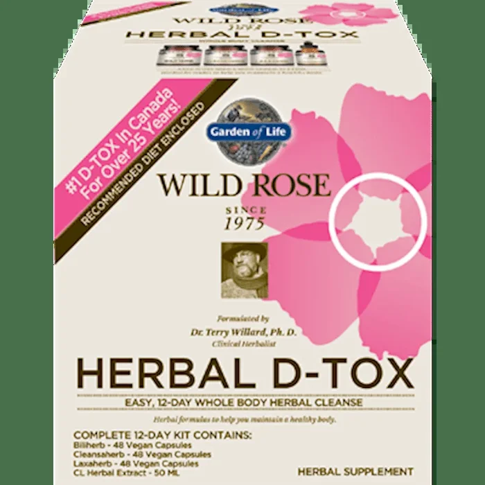 Wild Rose Herbal D-Tox 1 kit