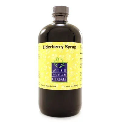 Wise Woman Herbals Elderberry Syrup/Sambucus nigra 16oz