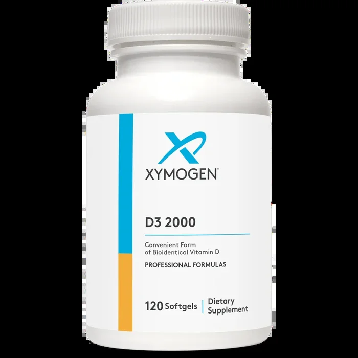 Xymogen, D3 2000 120 Softgels