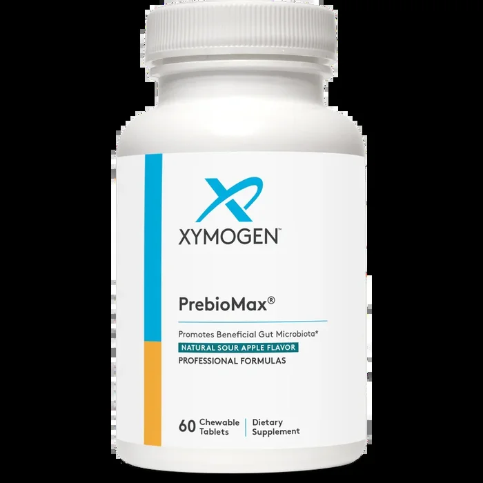 Xymogen, PrebioMax® Natural Sour Apple 60 Tablets