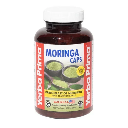 Yerba Prima, Moringa Caps, 180 Count