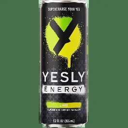 Yesly Lime Energy-12 fl oz