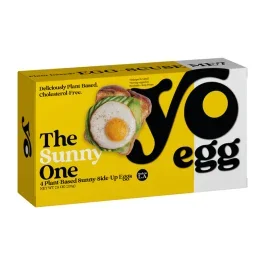 Yo Egg Eggs The Sunny One Plant Based–4 Eggs-7.9 oz