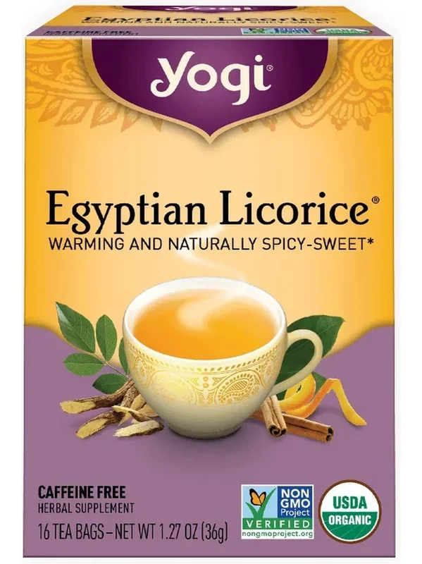 Yogi, Egyptian Licorice, 16 Tea Bags