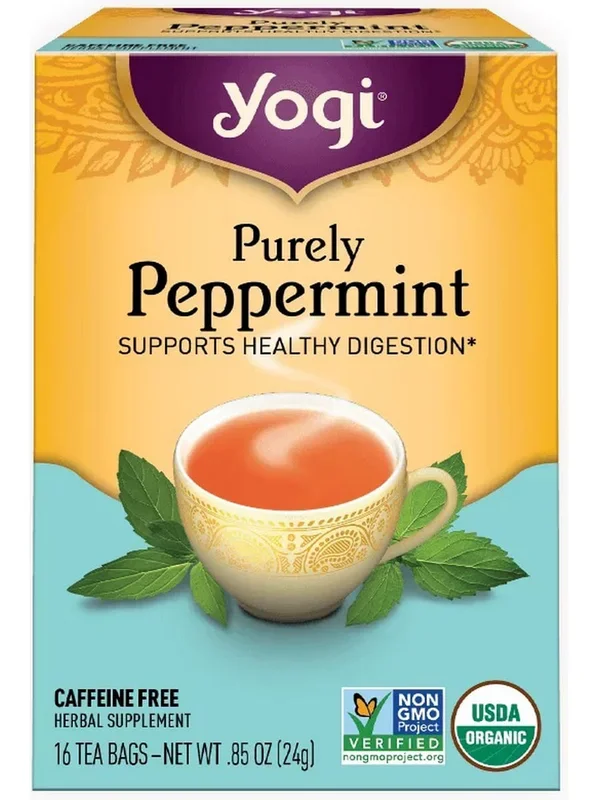 Yogi, Purely Peppermint, 16 Tea Bags