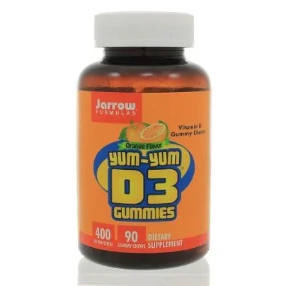 Yum Yum D3 Gummies 400 IU/Each 90 Gummies by Jarrow Formulas