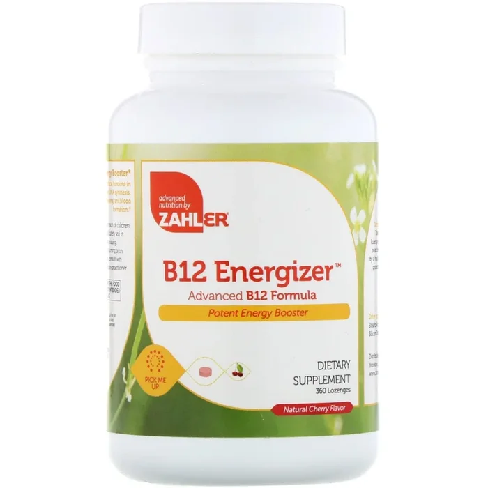 Zahler, B12 Energizer, Advanced B12 Formula, 360 Lozenges