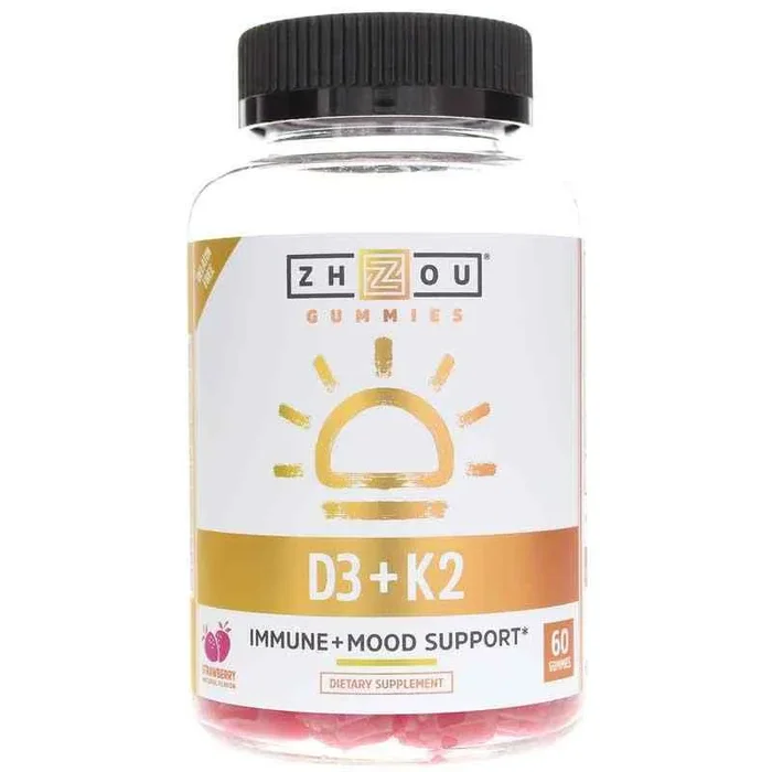 Zhou Nutrition D3 + K2 Gummies