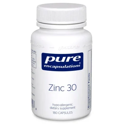Zinc 30 180 capsules