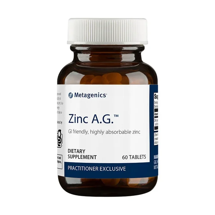 Zinc A.G.™ 180 Tablets by Metagenics