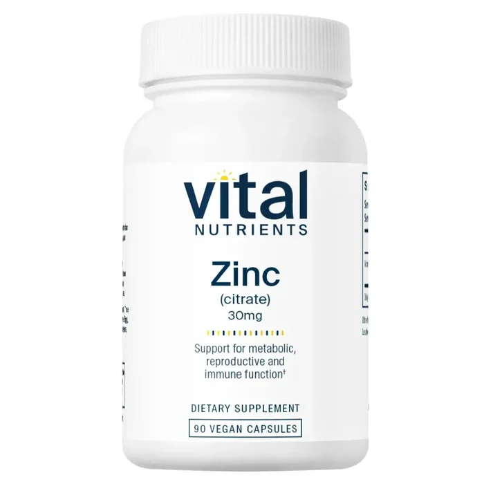 Zinc (Citrate) 30mg