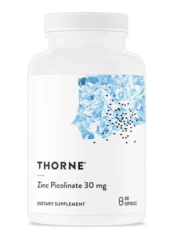Zinc Picolinate 30mg – NSF Certified for Sport by Thorne Research
