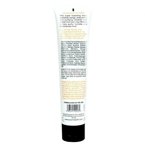 Zion Health Mango Mask 4 oz Liquid